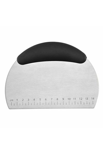 PUFO Racletă pentru tăierea aluatului, decorarea glazurii, cremei pentru tort, metalică, 16 cm
