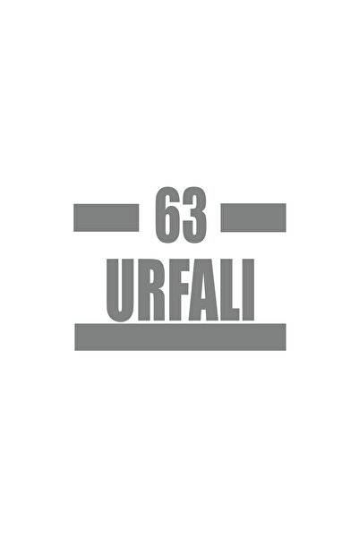 Reysa Tasarım 63 ملصق سيارة أورفا 17x17 سم رمادي