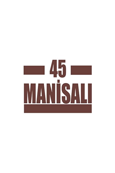 Reysa Tasarım 45 Manisalı Car Sticker 17X17 cm Brown