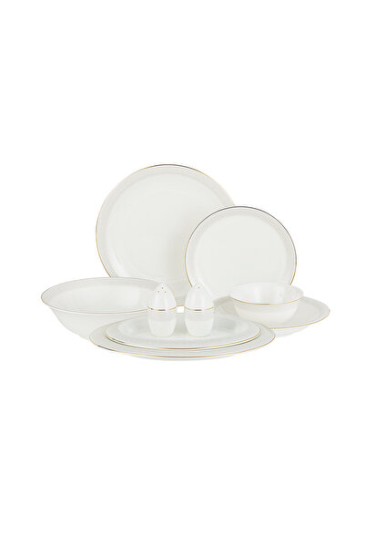 Madame Coco Bonar 6 Kişilik 30 Parça Yemek Takımı - Beyaz