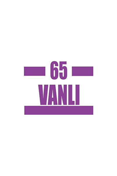 Reysa Tasarım 65 ملصق سيارة فان مقاس 17x17 سم أرجواني