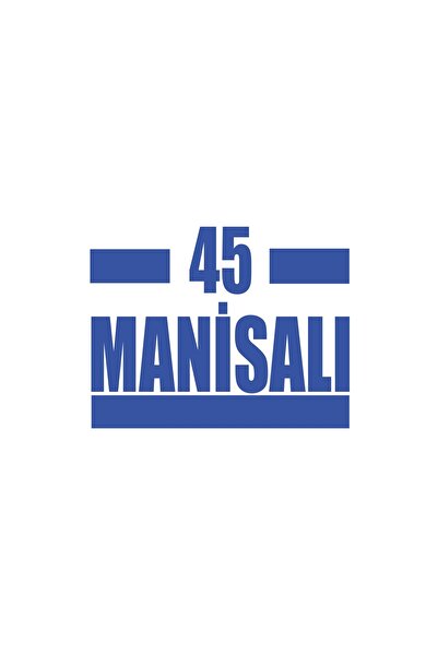 Reysa Tasarım 45 Manisalı Car Sticker 17X17 cm Blue