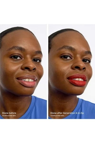 Glossier Generation G Subtle Matte Finish Lipstick , Zip - poppy red - 3g