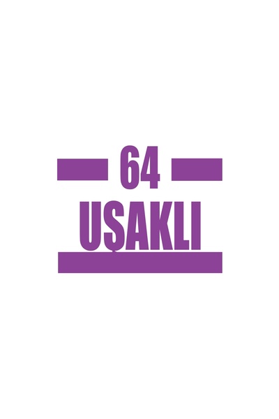 Reysa Tasarım 64 ملصق سيارة مزود بـ 17 × 17 سم باللون الأرجواني