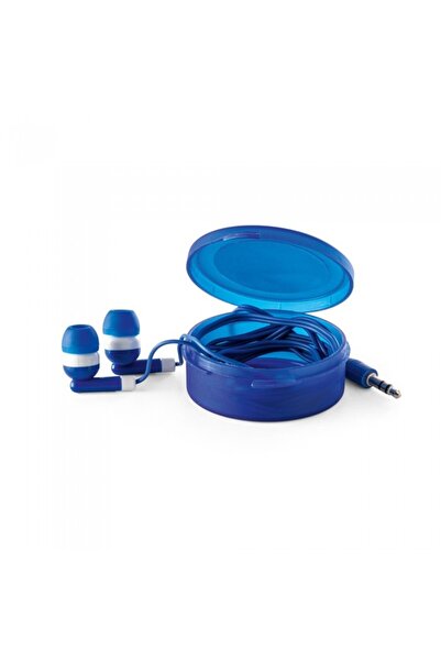 dalimag Casti cu cablu 1.2m, stereo, conexiune jack 3.5mm, cutie, albastru