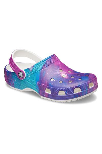 Crocs Classic Out of This World Clog 42-43 EU - M9/W11 US Multi - White/Purple