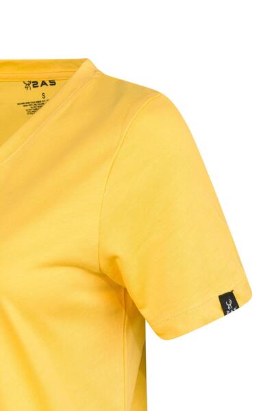 2AS Γυναικείο μπλουζάκι με στάμπα με λαιμόκοψη 404