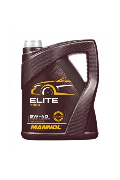 MANNOL MN7903-5 MANNOL ELITE SAE 5W-40 5 L MOTOR YAĞI API SN/CH-4 ACEA A3/B4