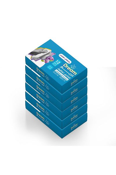 Dream Dream Multi-Purpose Cleaning Wipes Lavender Scent 12 Wipes*6