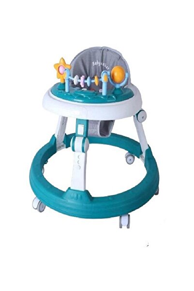 rexa مشاية أطفال قابلة لتعديل الارتفاع - مقعد مريح ودعم قوي للخطوات الأولى