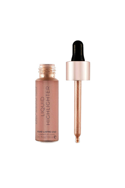 Revolution هايلايتر سائل ذهبي سائل - 18 مل