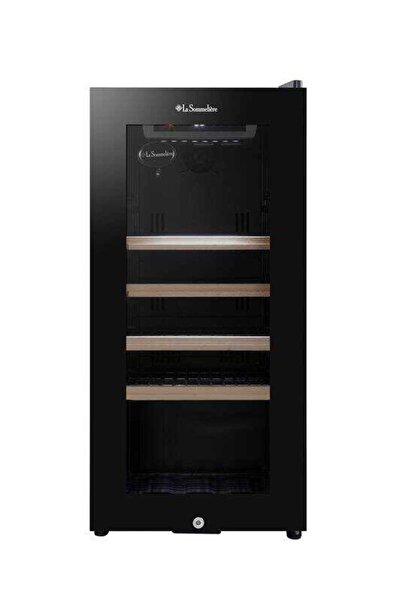 La Sommelière La Sommeliere 38 Şişe Kapasiteli Service Solo Siyah Şarap Dolabı LS38BLACK