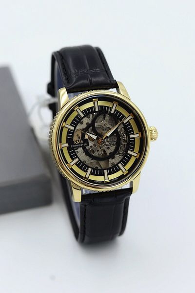 Grand Romanson Romanson Automatic Movement Leather Band Men Wrist Watch Asw123-I1395Gr