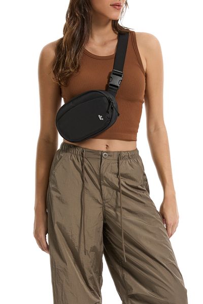 Tomtoc Slingbean T32 Black 1.5L Accessory Waist and Shoulder Bag - T32S1D1