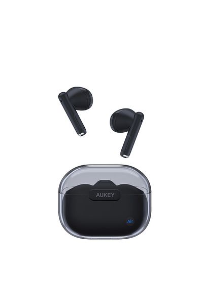 AUKEY سماعات أذن لاسلكية EP-M2 Move Air True، BT 5.3، مقاومة للماء IPX4، عمر بطارية 20 ساعة، أسود