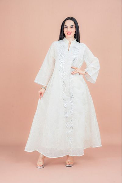 IKKXA Pearl and Pattern Elegance Jalabiya