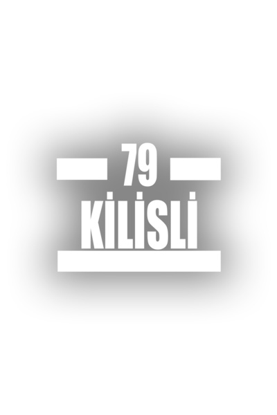 Reysa Tasarım 79 Kilisli Car Sticker 17X17 cm White