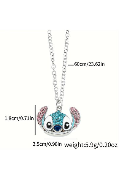 GlassySKY Sevimli Figür Kolye Arkadaş Doğum Günü Hediyesi