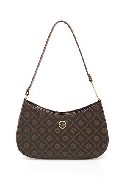 Fossil Кафява дамска чанта за през рамо 05FO25Y5030