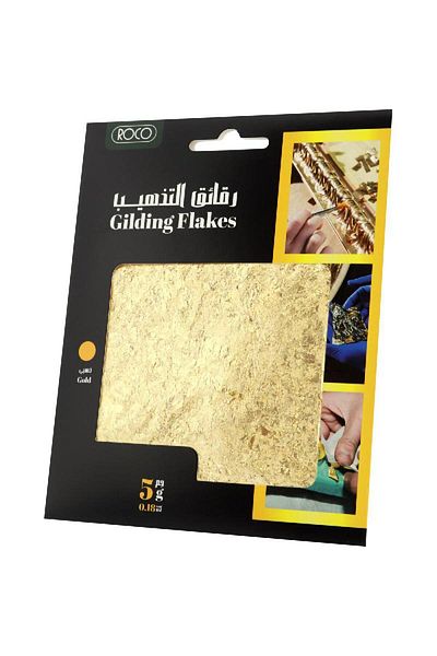 Roco Gilding Flakes Thin Flakes Gold .03 kg ( .07 lb )