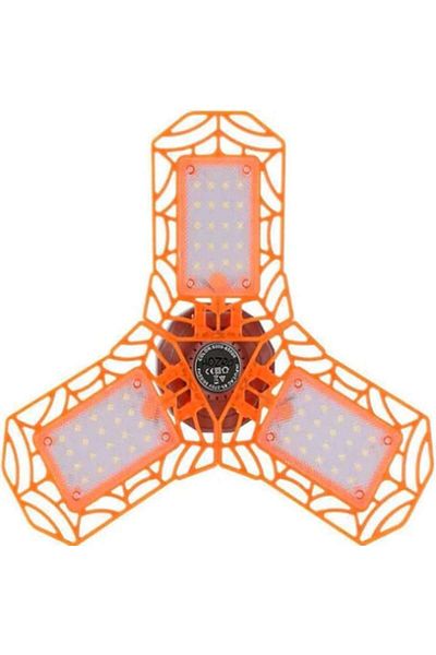 HOZRO Lampa LED cu 3 brate mobile, HOZRO, putere 30W, 36 LED-uri, Bec Iluminare pentru interior Garaj/Depo