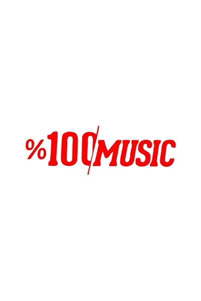 Reysa Tasarım ملصق سيارة موسيقى 100% مقاس 17x17 سم باللون الأحمر