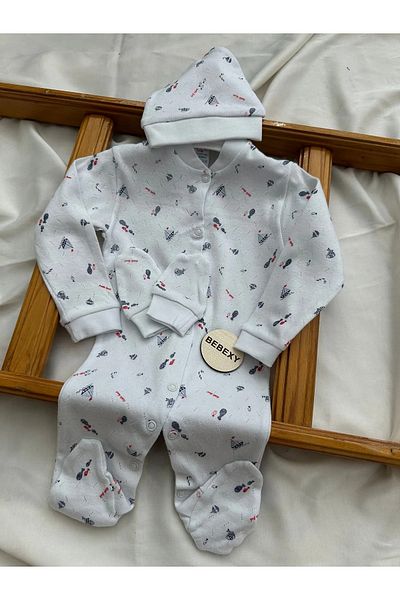 BEBEXY BUTİK Ship Printed Baby Romper