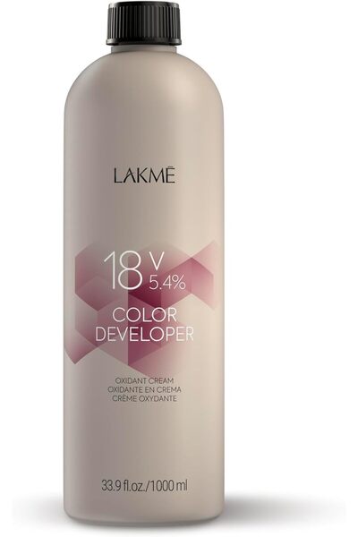 Lakme مطور اللون 18 فولت 5.4% 1000 مل، كريمي