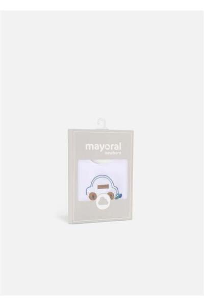 MAYORAL Baby Boy 2-Piece Bib - with Car