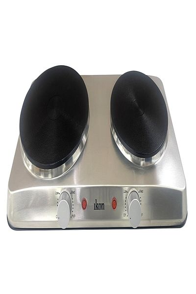 Ikon Double Burner Electric Hot Plate, 2500W, IK-H2012