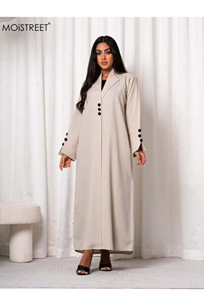 MOiSTREET Handmade Melange Abaya