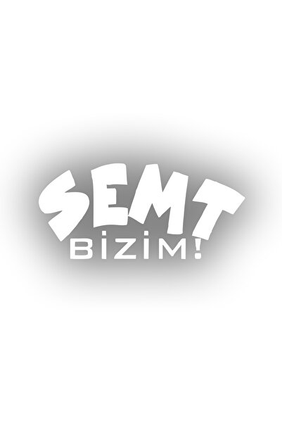 Reysa Tasarım Neighborhood Our Car Sticker 17X17 cm White