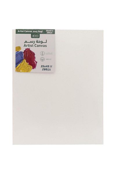 Roco Canvas Panel Board Rectangular Rough Finish 35 X 45cm