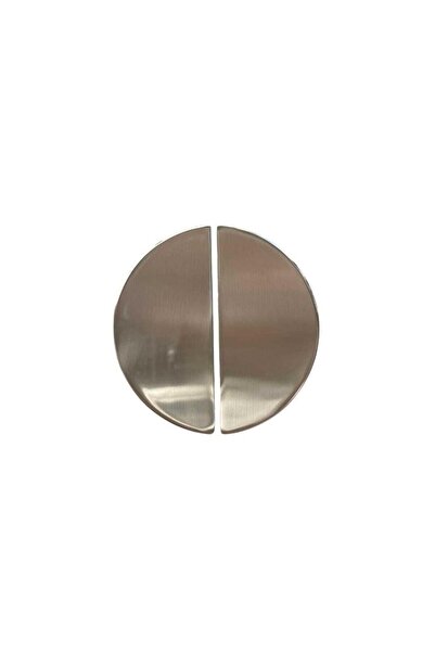 System Düğme Yarım Daire Mobilya Kulbu Saten Renk 16mm Kulp 1 Adet (SY4716 0016 NB)