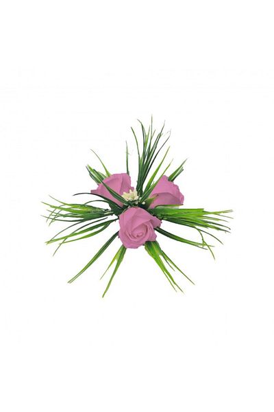 dalimag Aranjament floral, oglinzi masini, roz, 30 x 30 cm, trandafiri
