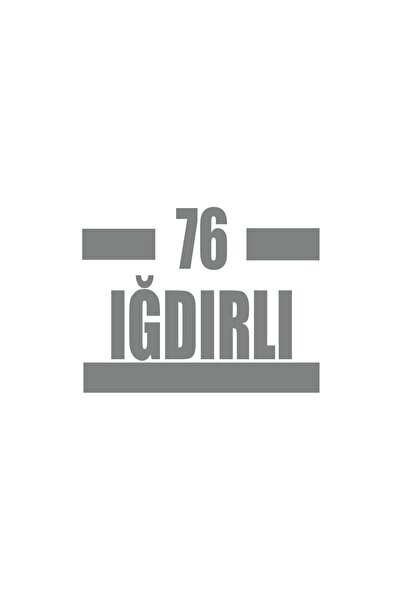 Reysa Tasarım 76 ملصق سيارة إبرة مقاس 17x17 سم رمادي