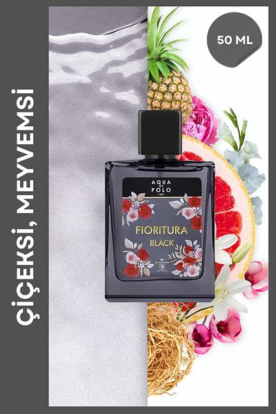 Aqua Di Polo 1987 عطر فيوريتورا بلاك إي دي بي 50 مل عطر نسائي Apcn003005