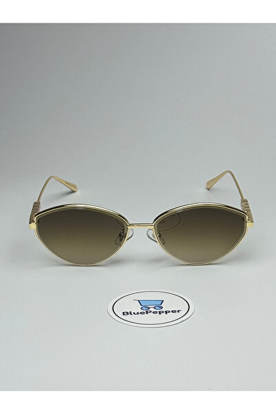 BluePepper Mina Brown Sunglasses Cateye-Gold Frame 57 Ekartman