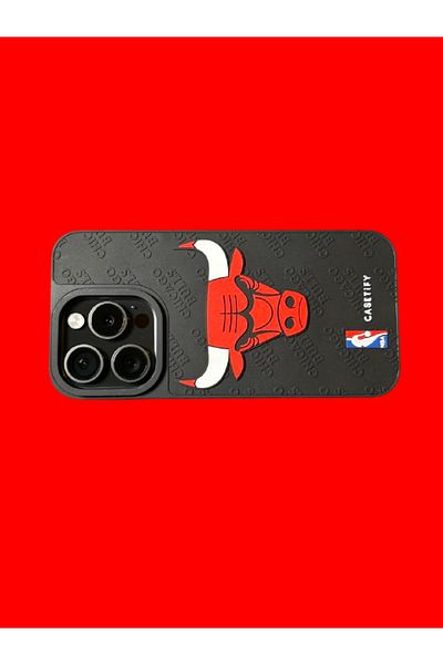 Chicago Bulls Chicago Bulls iPhone 15 case, black