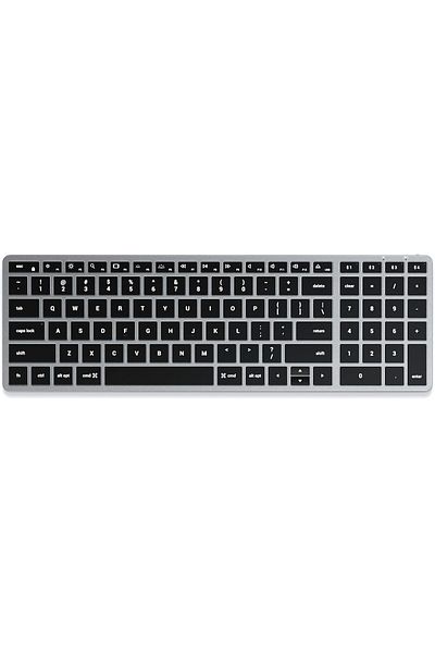 Satechi Slim X2 Bluetooth Backlit Keyboard With Numeric Keypad – Illuminated Keys & Multi-Device S