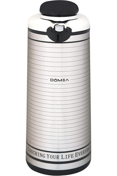 DOMEA Stainless Steel Vacuum Drink Flask, Heat Insulated Thermos, Leak Proof, For Tea, Coffee & Wate