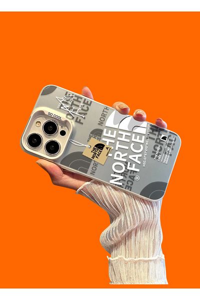 THE NORTH FACE Husa The North Face, compatibil cu iPhone 15, Argintiu