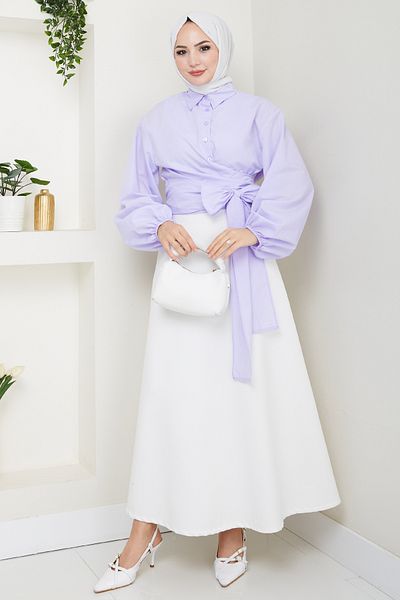 InStyle Cămașă Poplin Liliac
