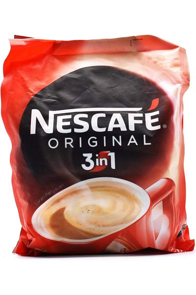 Nescafe 3 In 1 Original Soluble Ground Coffee Beverage, 30 x 17.5 g