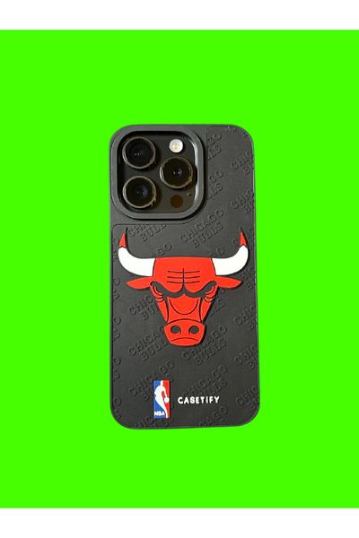 Chicago Bulls Chicago Bulls phone case compatible with iPhone 16 PRO, black