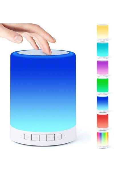 Generic XiuWoo Bluetooth Speaker Lamp Multicolour