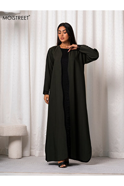 MOiSTREET Handmade Barbie Crepe Abaya