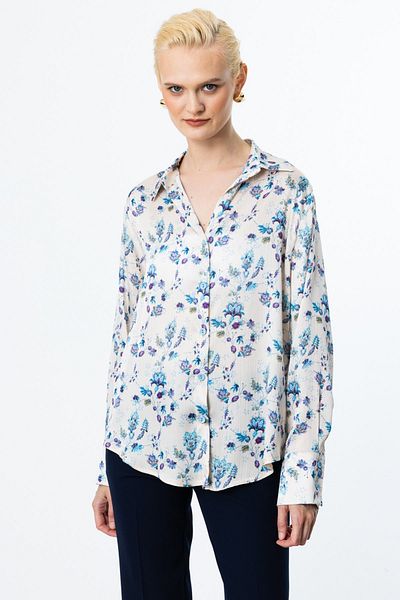 ON Cămașă cu model floral zece