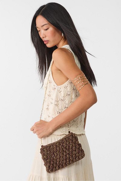 Stradivarius Crochet crossbody bag