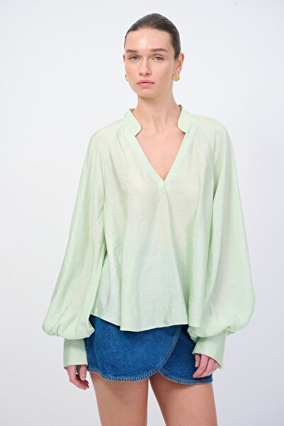 Love My Body Moda Tutkusu V Yaka Bluz